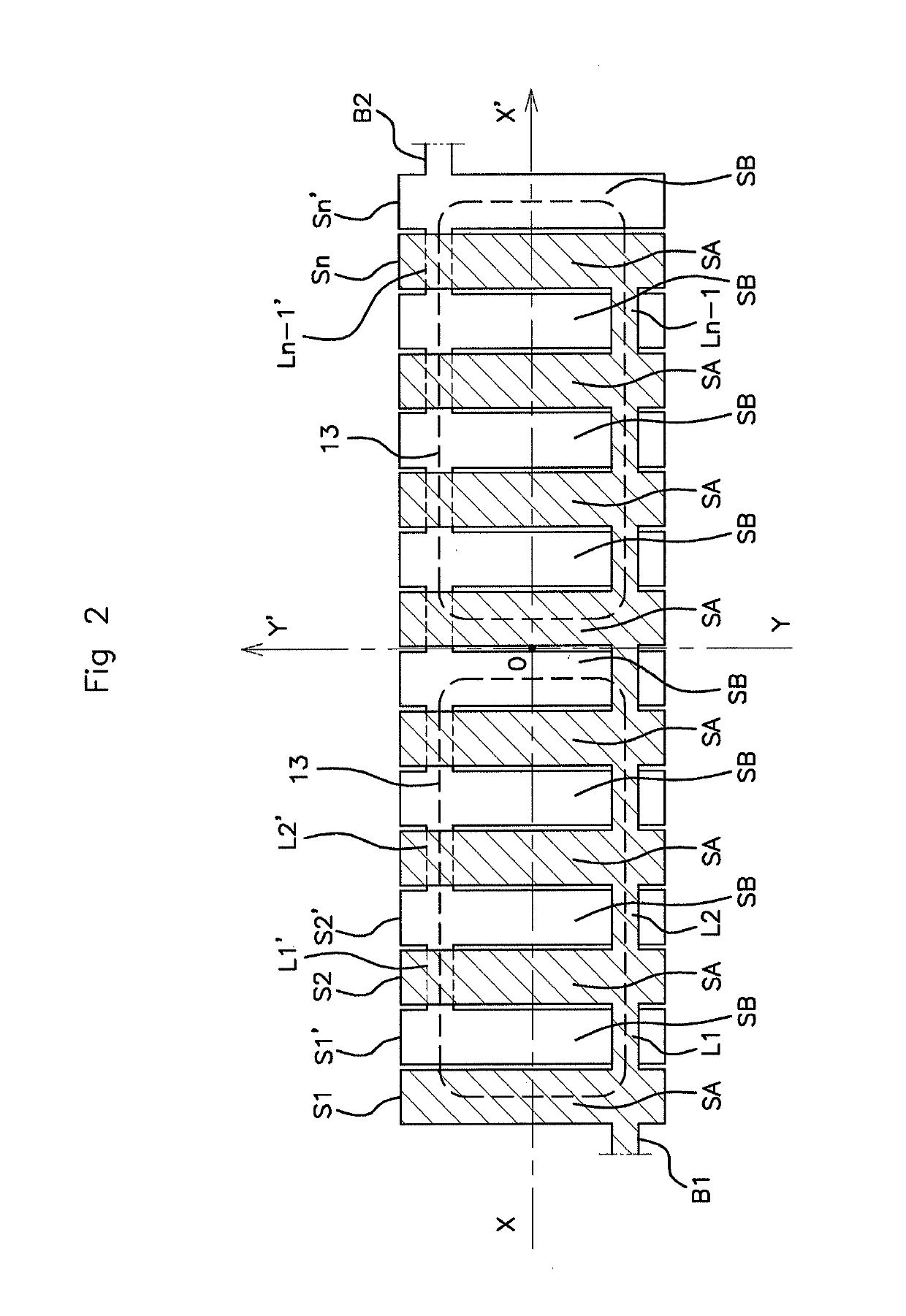 Device for detecting a parasitic metallic object in the emission zone of a device for recharging a user apparatus for an automotive vehicle and associated detection method