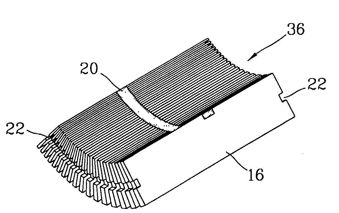 Stator for reciprocating motor and manufacturing method thereof