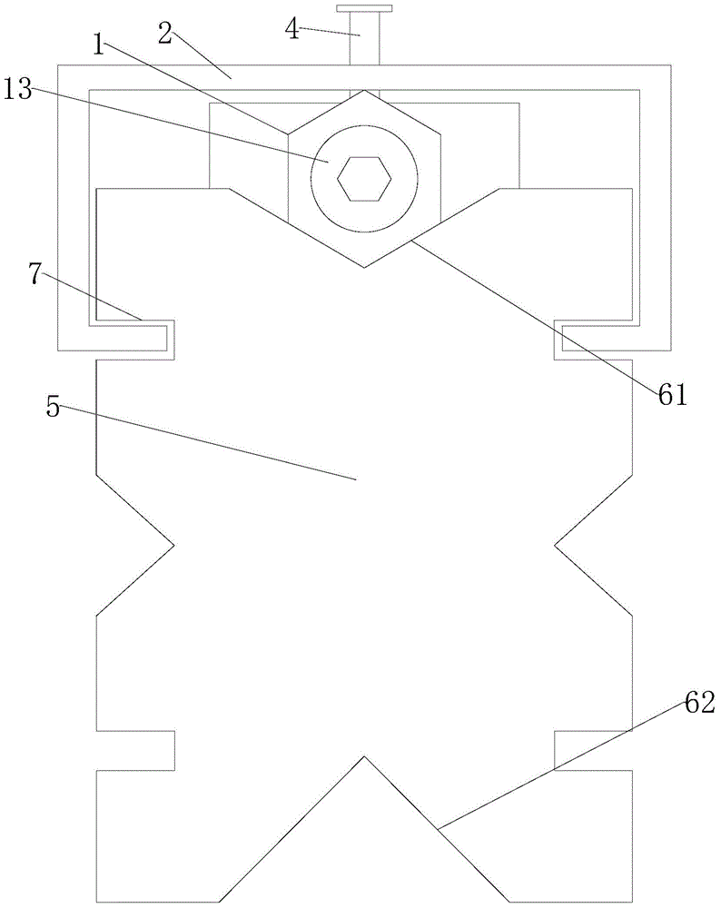 Linear cutting polygonal tool