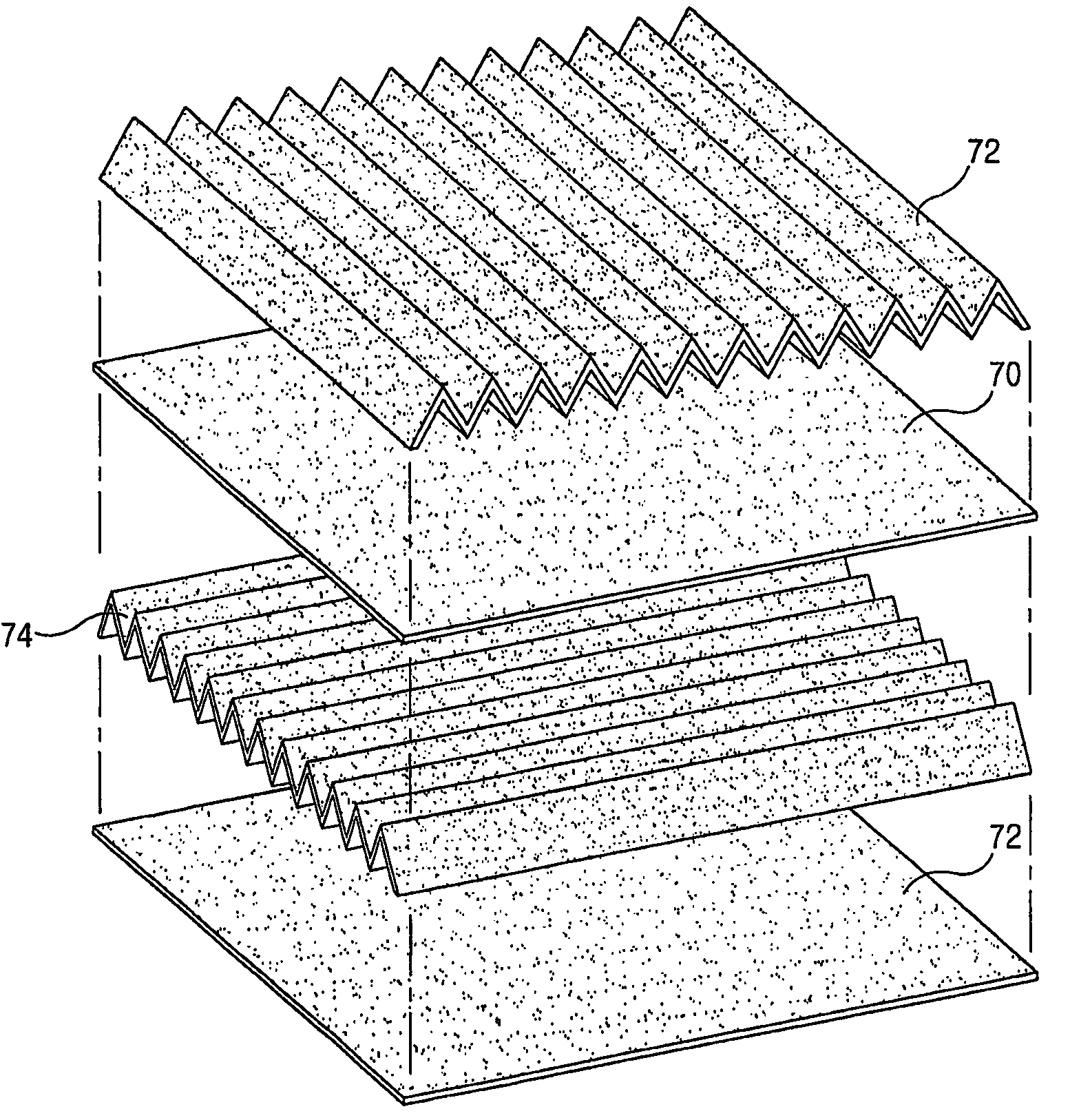Heat exchanger of ventilating system