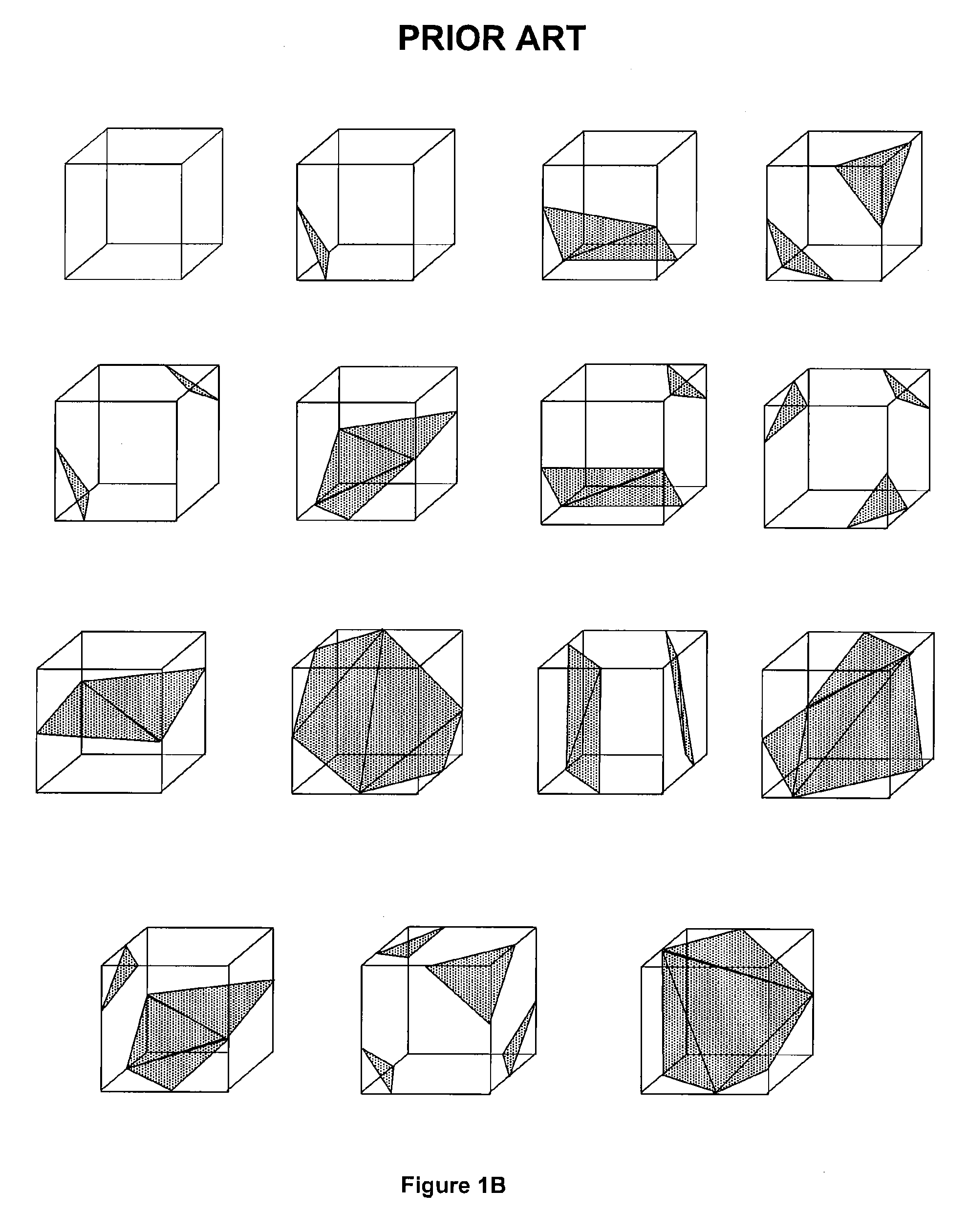 ISO-surface tesselation of a volumetric description