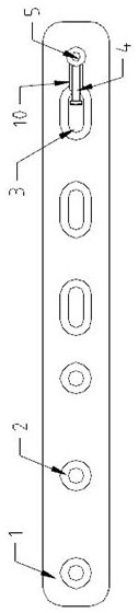 Integrated pressure adjusting steel plate