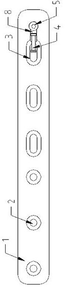 Integrated pressure adjusting steel plate