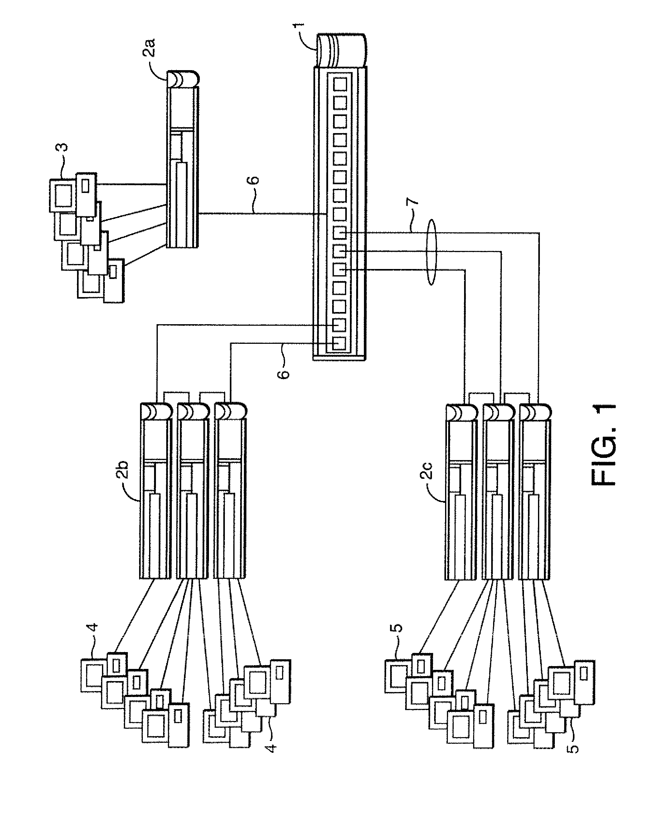 System and method for the management of power supplied over data lines