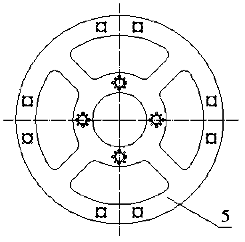 Flow distributor of nuclear reactor lower chamber