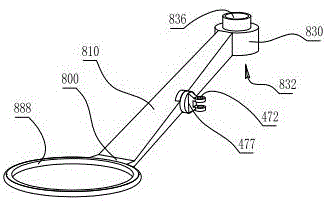 Glass detection method combining rack impact and halo disc wheel turnover plate inclined clamp