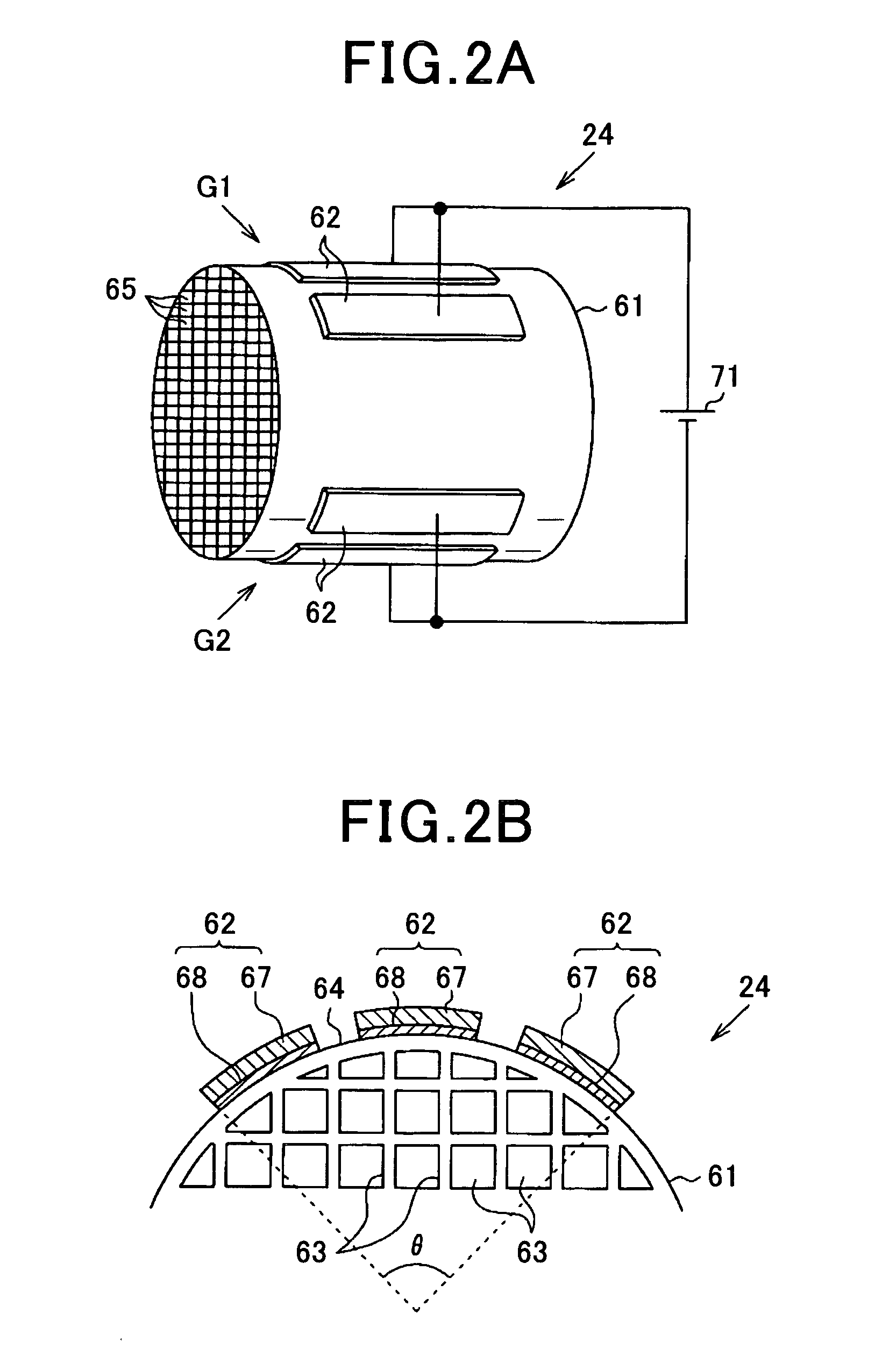 Electrical Heating Catalyzer Having Honeycomb Structure
