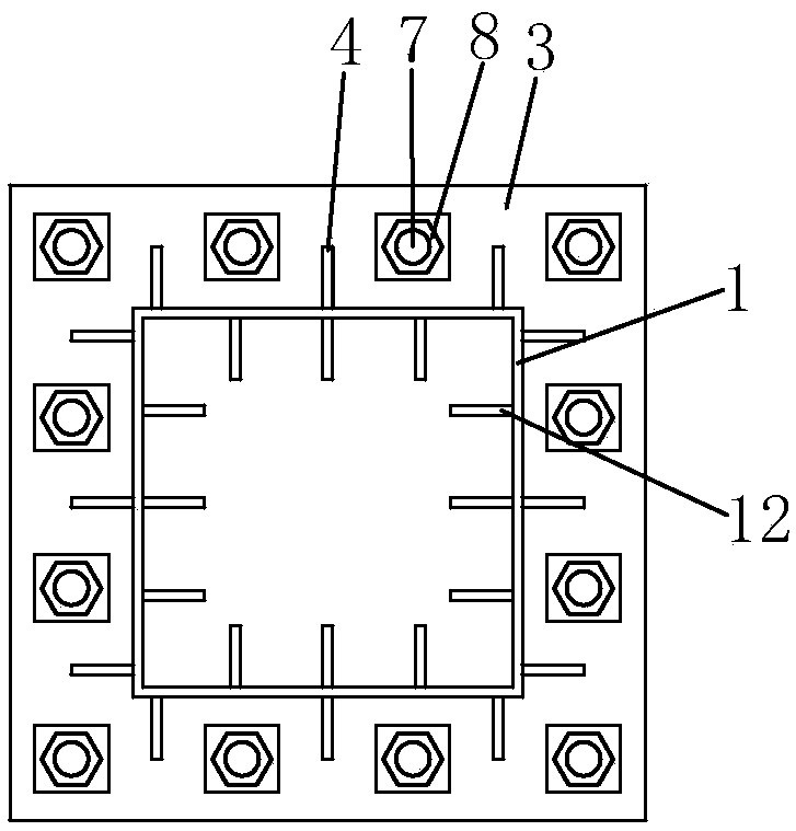 Energy consumption support with replaceable energy consumption parts at two ends