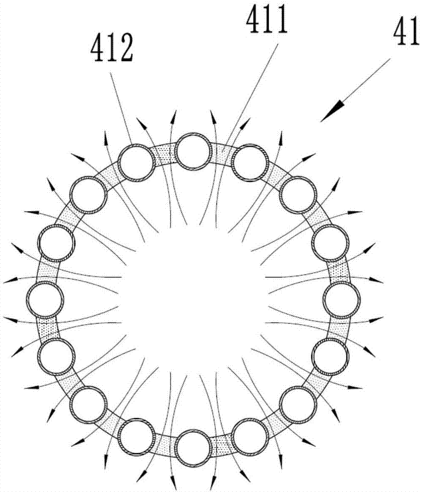 Industrial dust removal apparatus