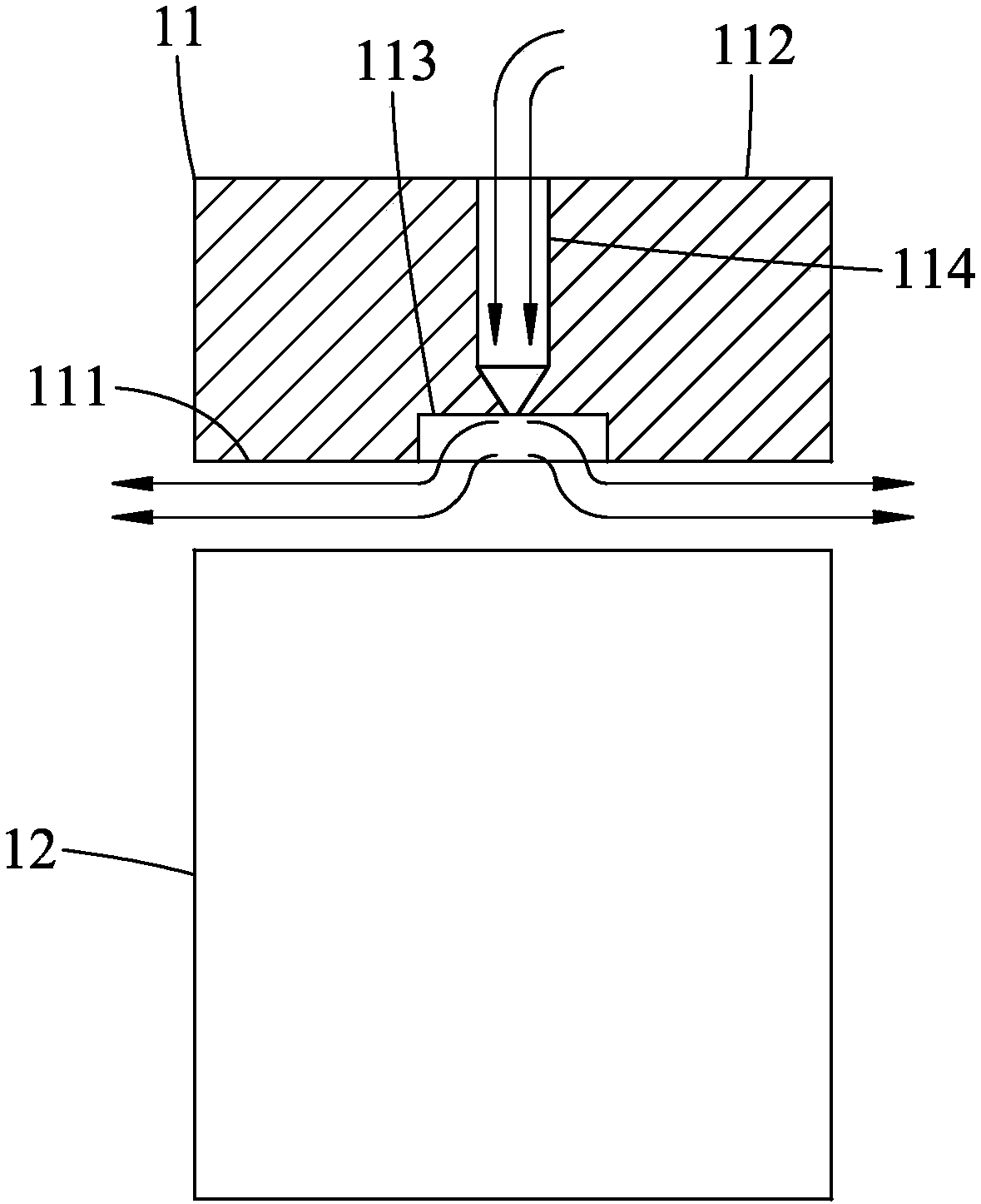 Hydrostatic slide device