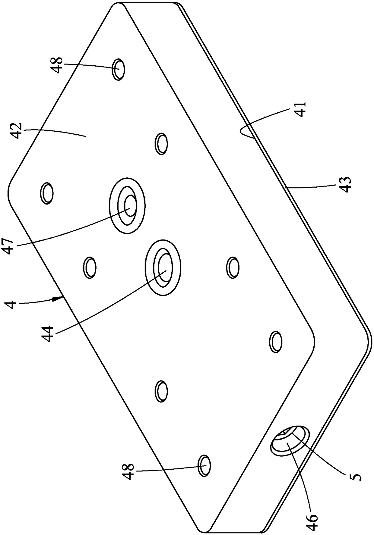 Hydrostatic slide device