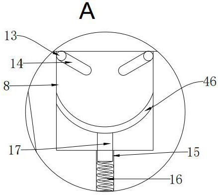 Multi-dimensional curved limiting device for wire and cable maintenance