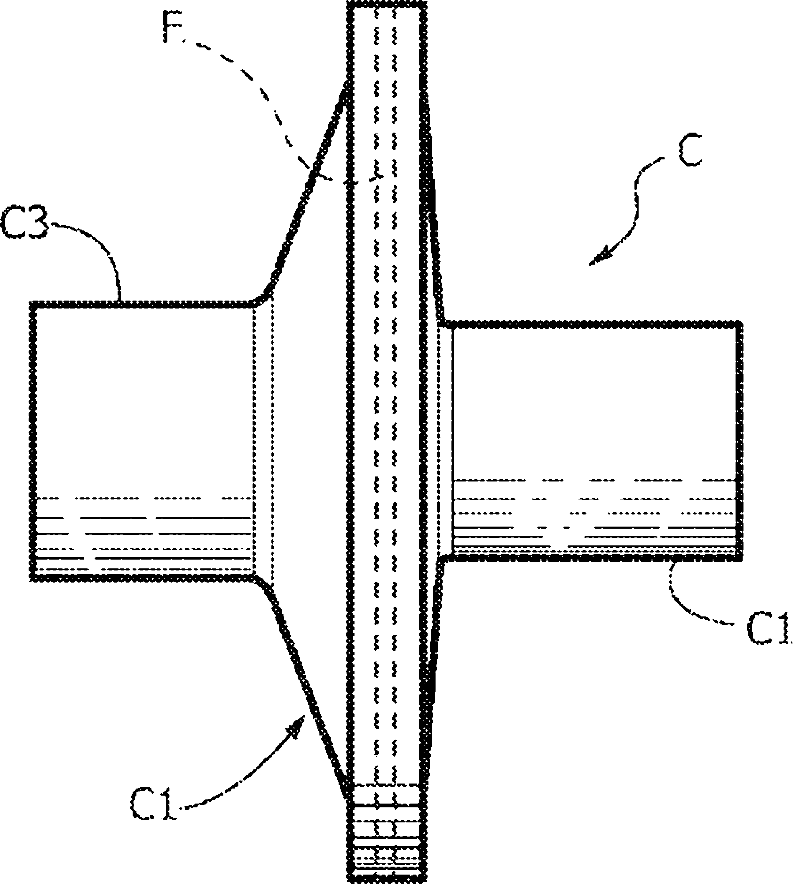Antibacterial filter and turbine flowmeter for tests on respiratory functionality