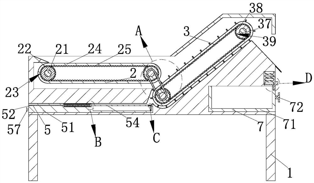 Conveyor belt with guide assembly for intelligent robot machining