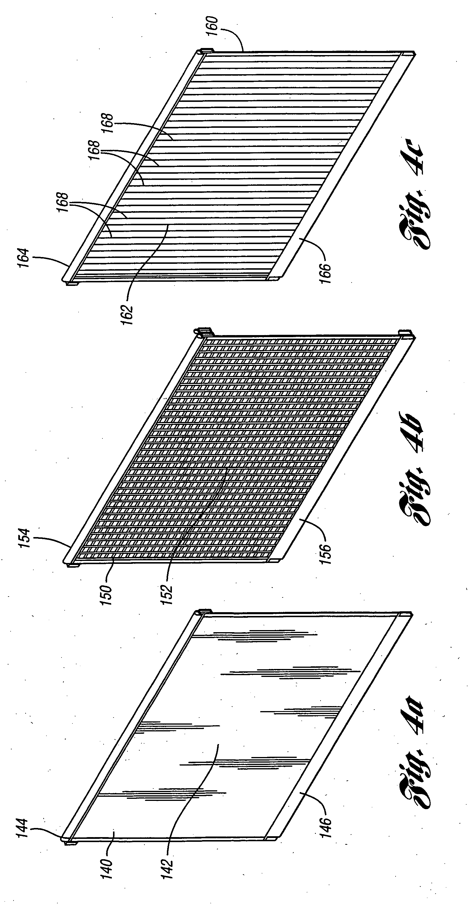Family of stationary film generators and film support structures for vertical staged polymerization reactors