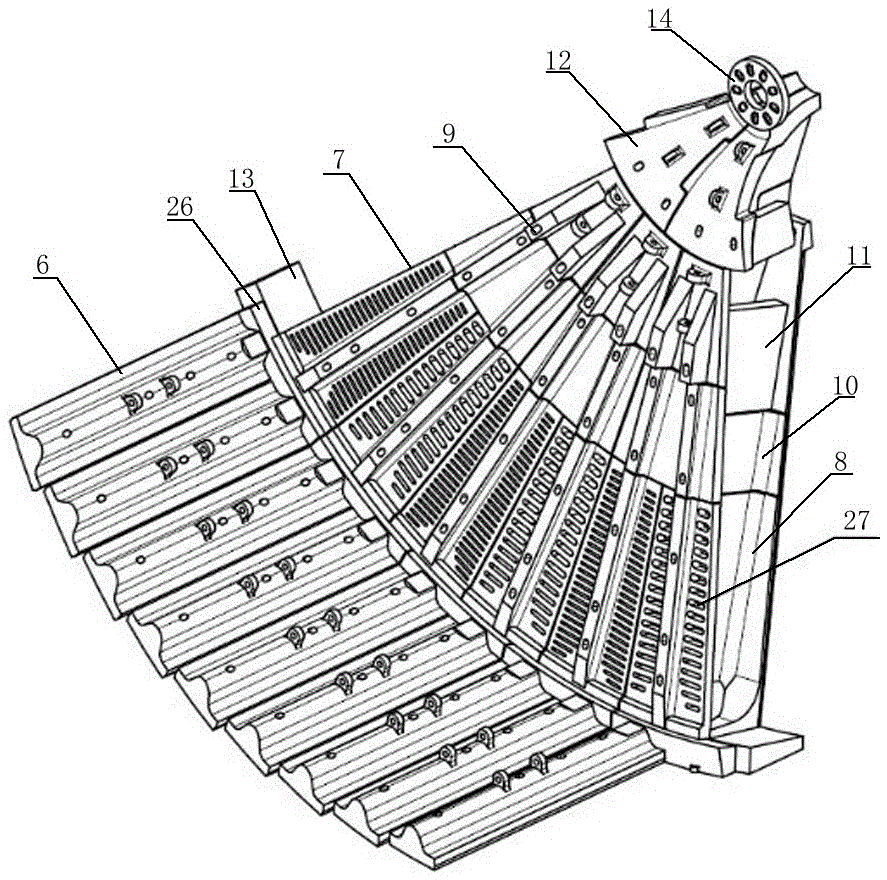 Novel liner plate structure used for large autogenous mill