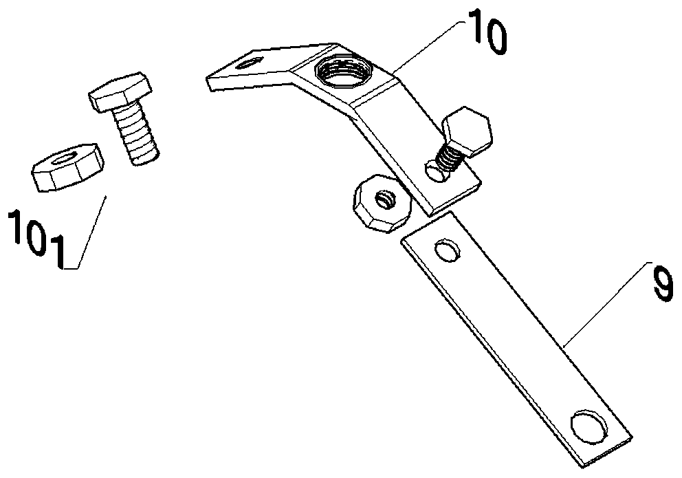 An imitation tree root anchor rod and its installation method