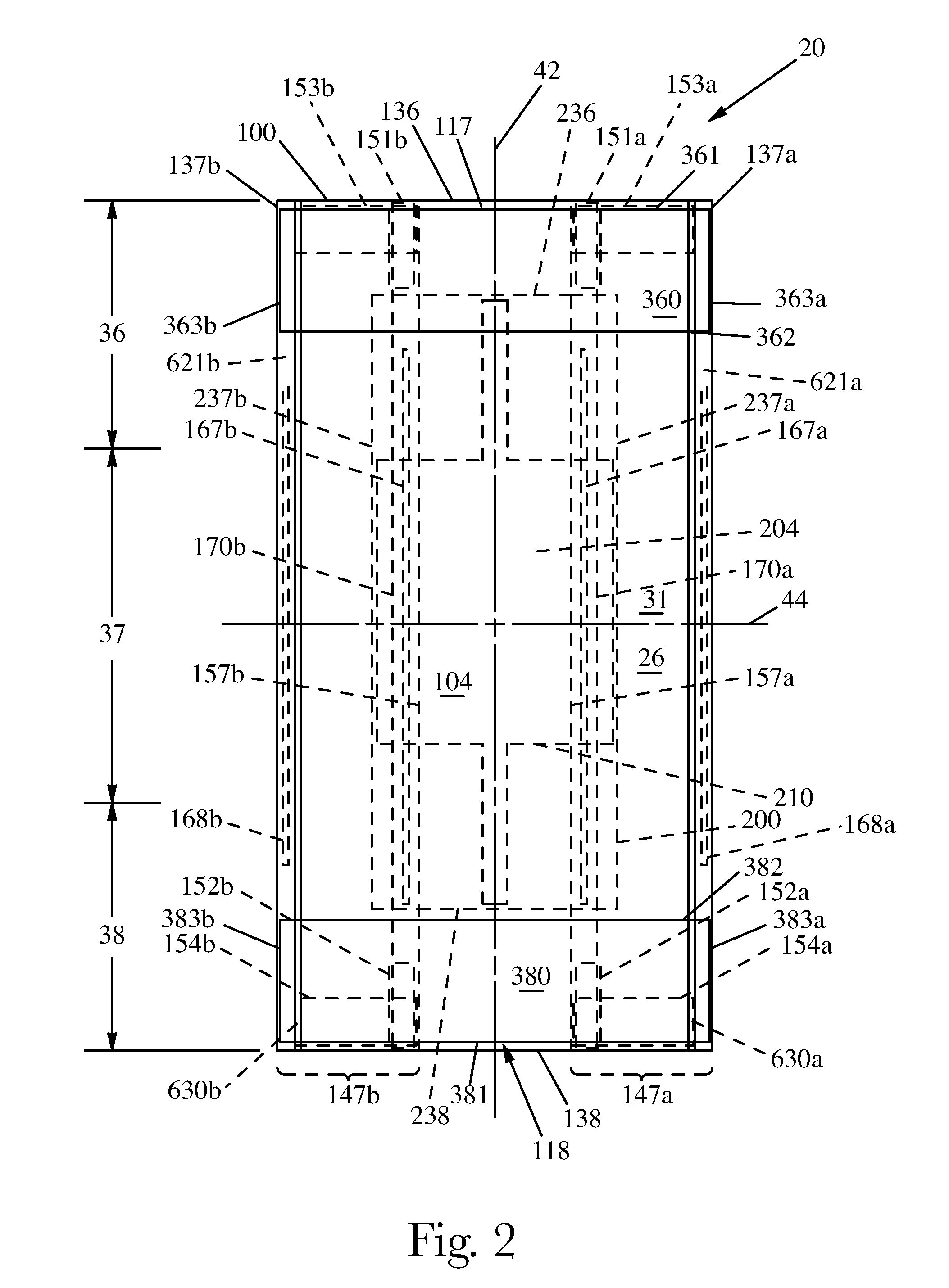 Absorbent Article Comprising A Folded Web
