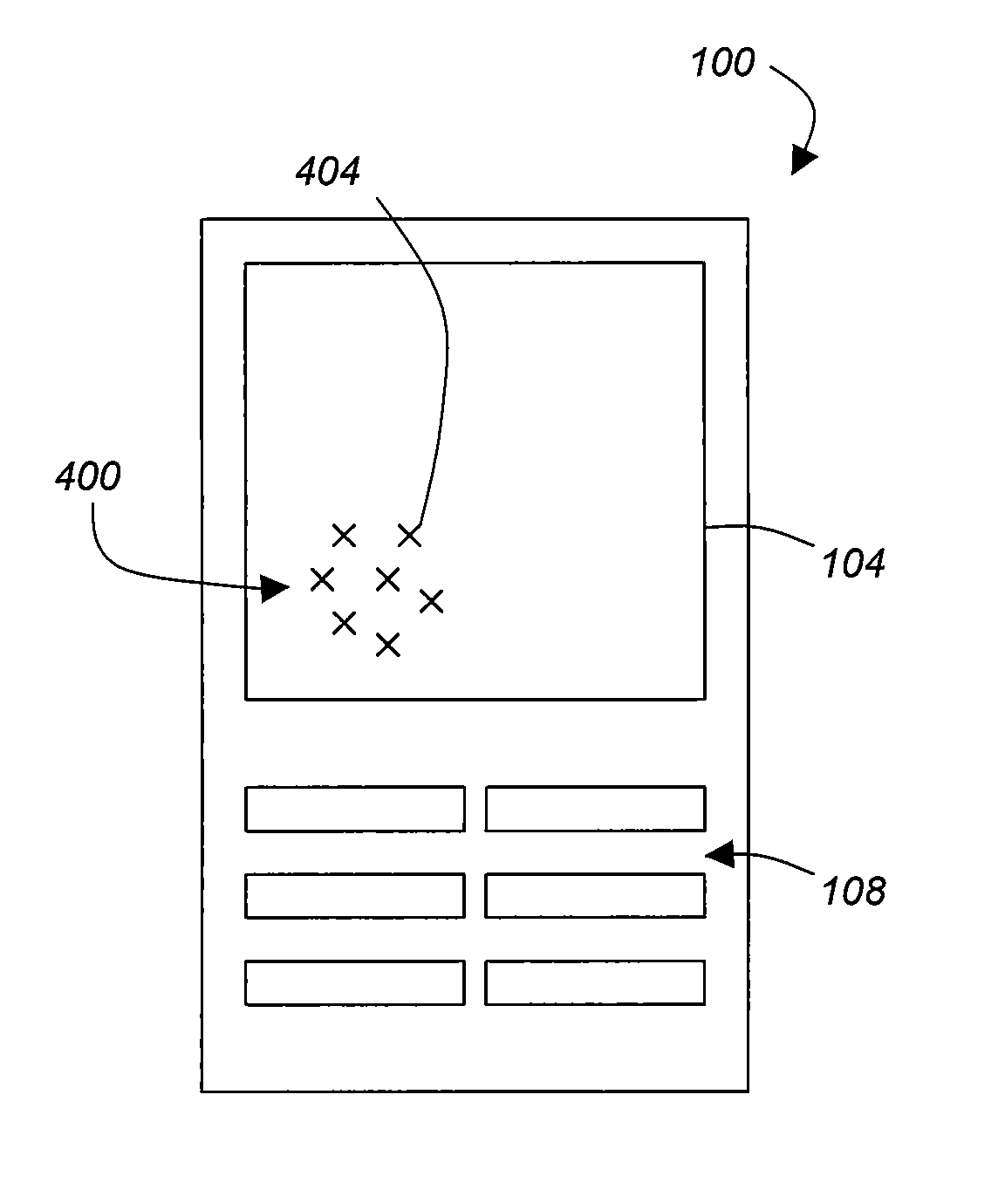 Touch-screen sign-in key