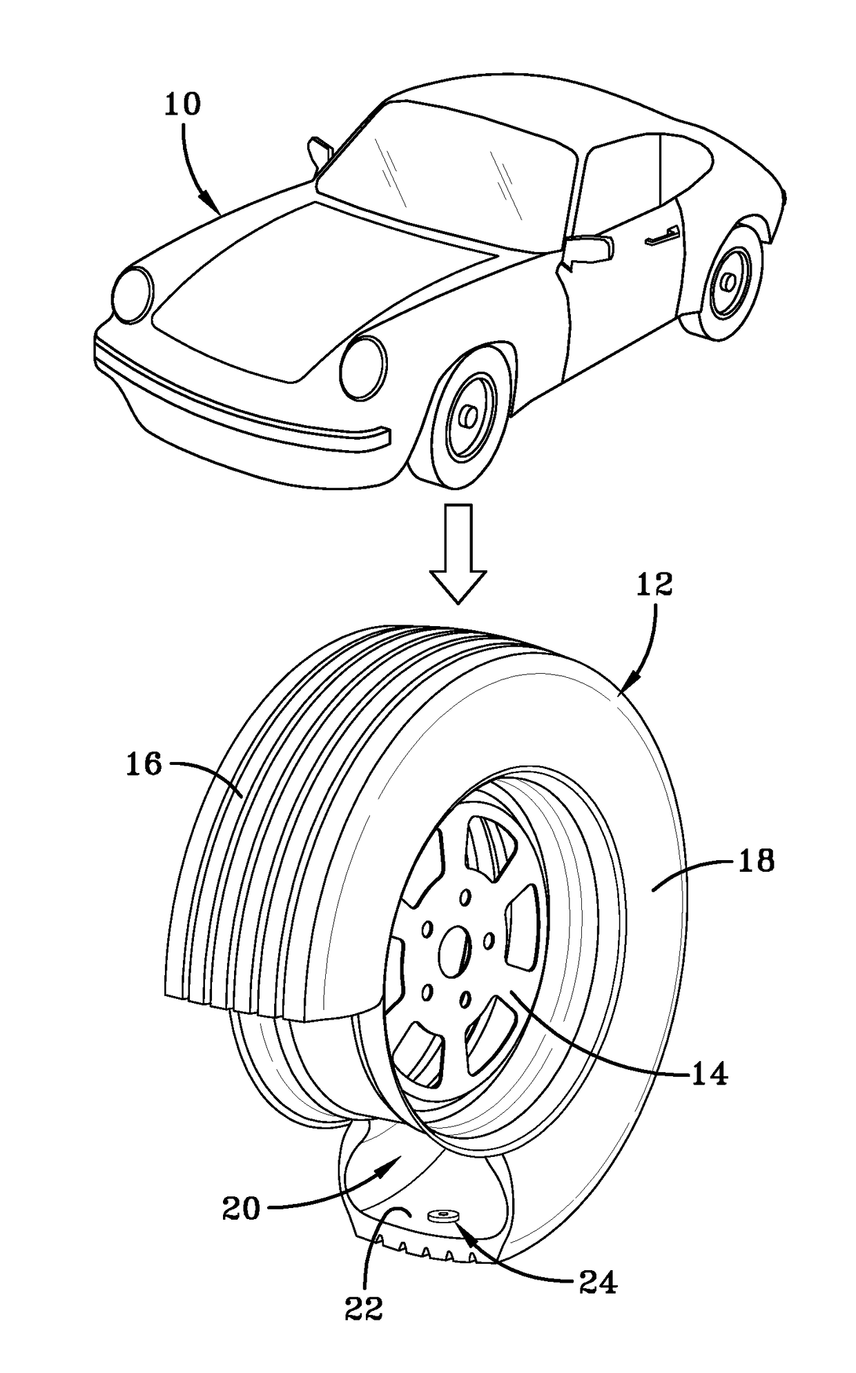 Tire sensor-based robust road surface roughness classification system and method