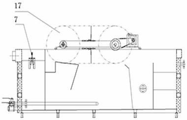 Ultrasonic treatment-air floatation integrated oil removal equipment