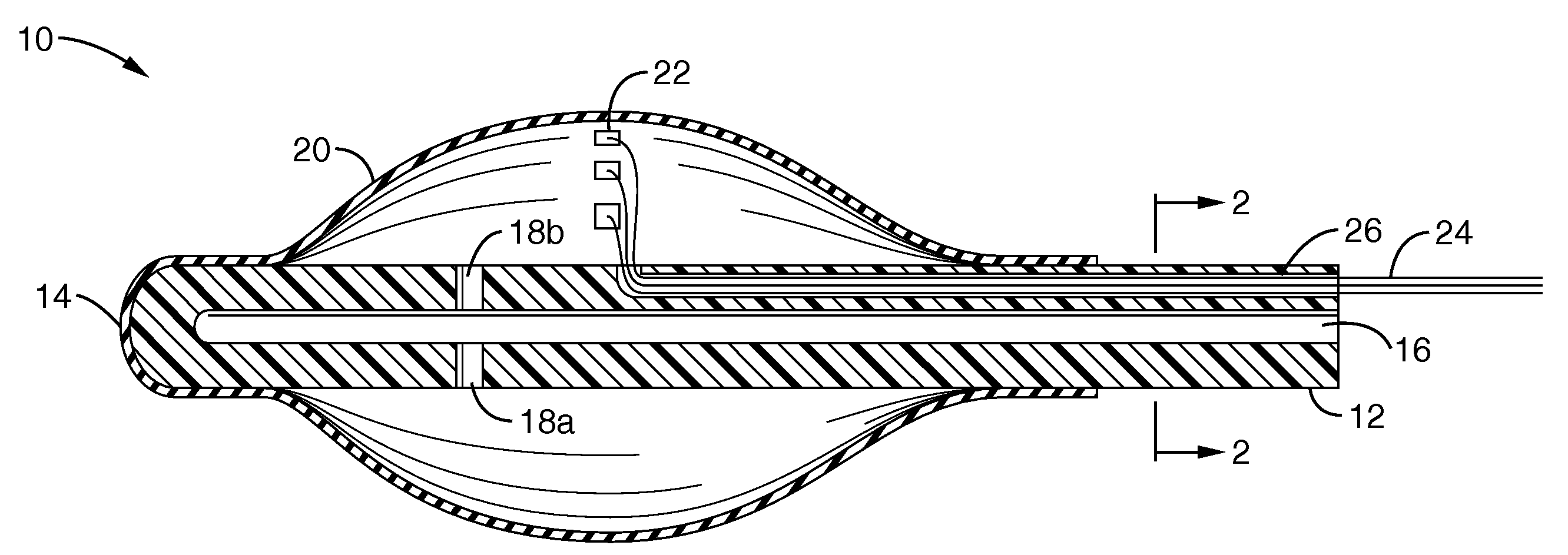 Catheter based balloon for therapy modification and positioning of tissue