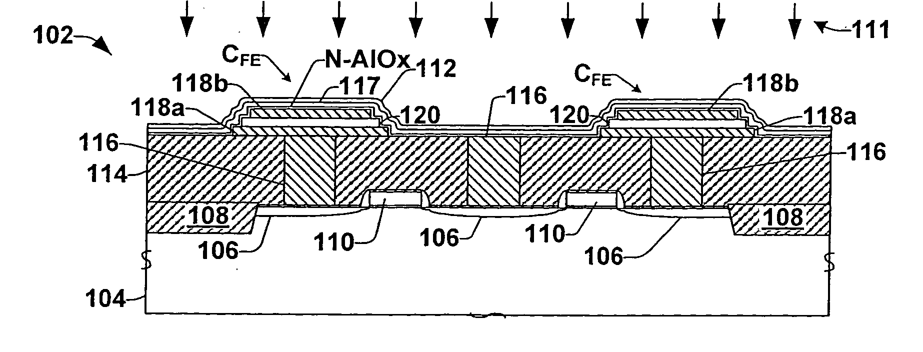 Ferroelectric capacitor hydrogen barriers and methods for fabricating the same