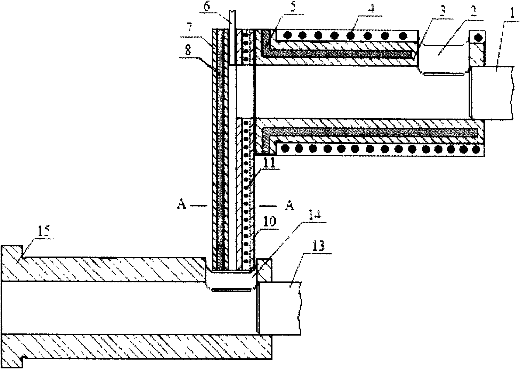 Method and device thereof for preparing metal semisolid size