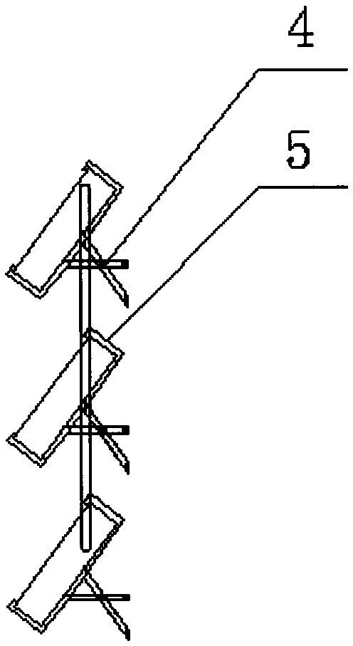 Flat-plate solar thermal collector suitable for balcony