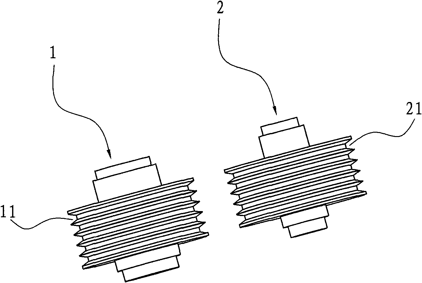 Rope traction mechanism and push-pull window with same