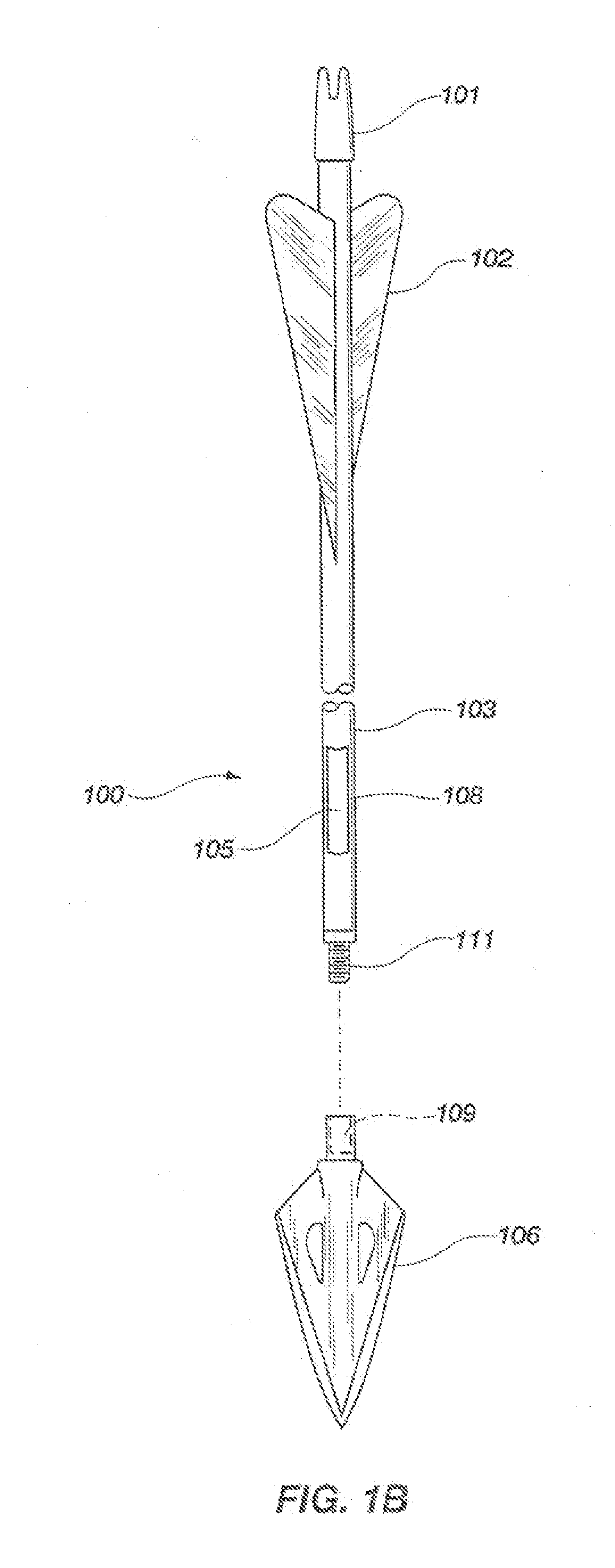 Miniature locator device for use with hunting arrows