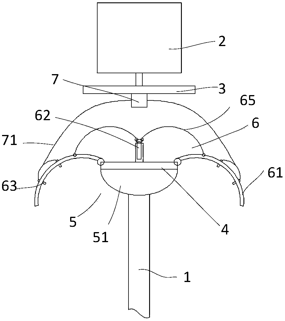 High-light effect LED street lamp