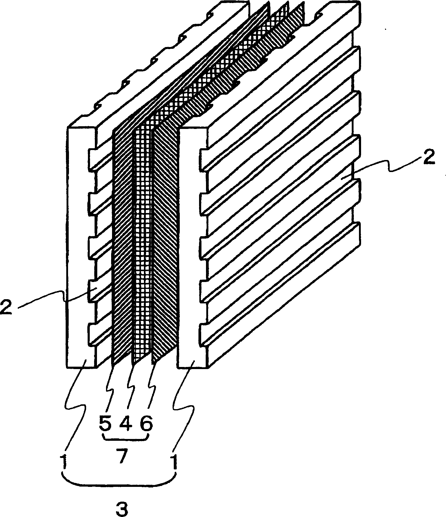 Manufacturing method of fuel cell separator, and fuel cell