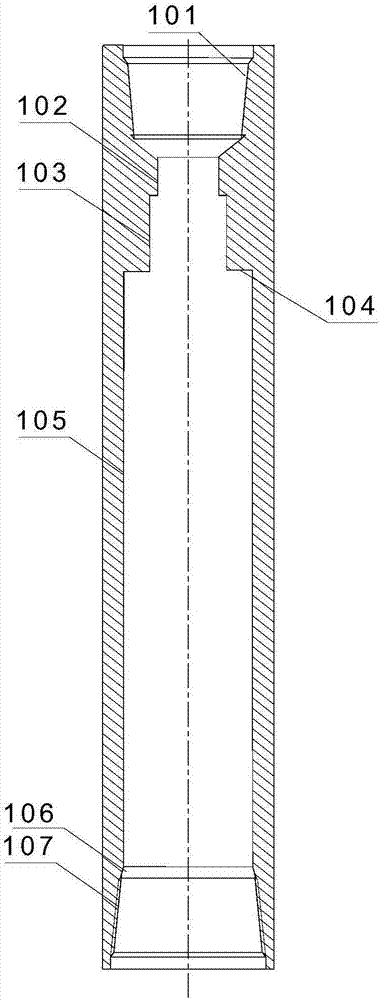 Cascading type ground receiving and displaying system of underground acoustic signals