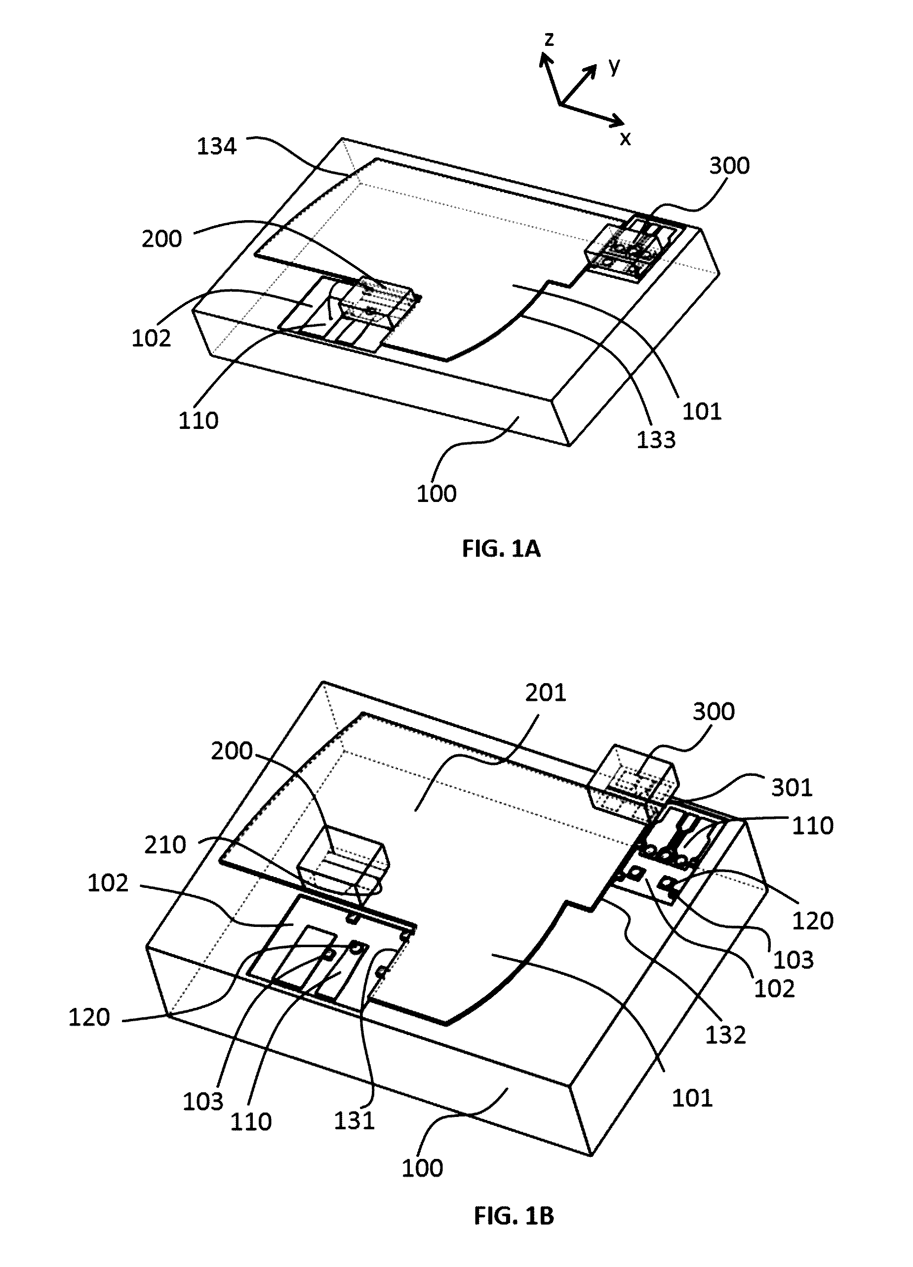 Hybrid integrated optical device enabling high tolerance optical chip bonding and the method to make the same