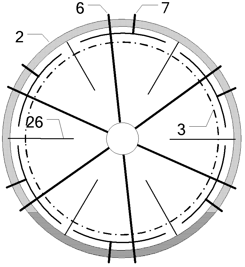 Biological and physical combined sludge drying device