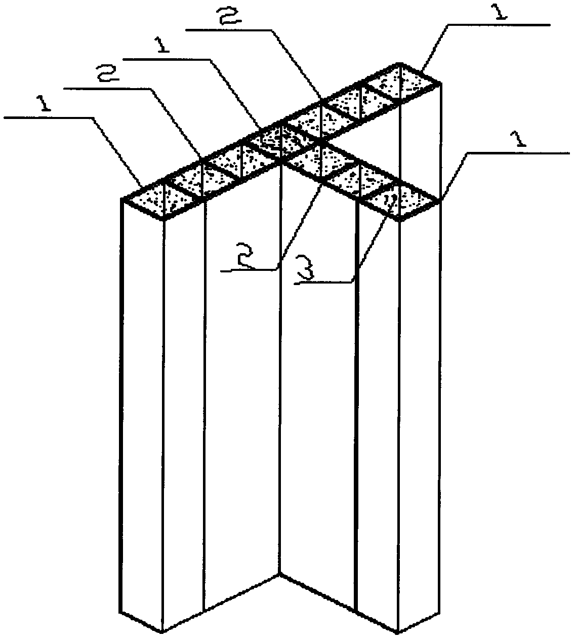 Steel tube-I beam combination steel tube concrete special-shaped columns and manufacture method thereof