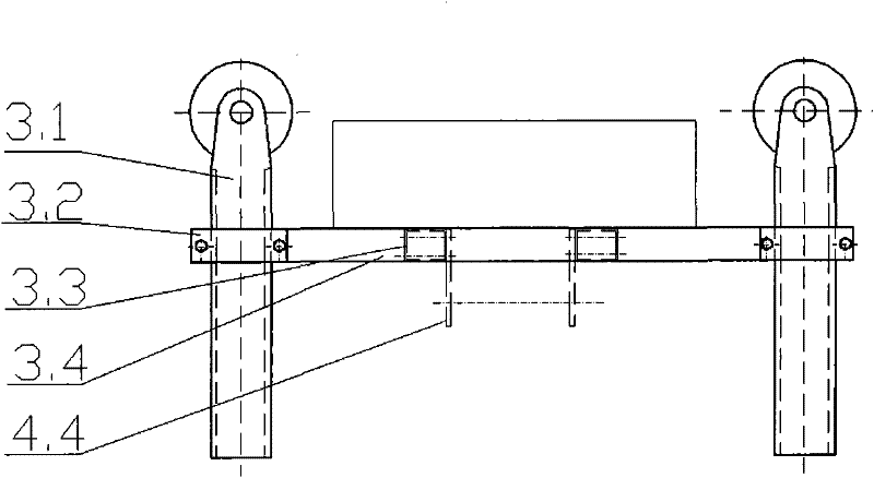 Movable tunnel detection arm