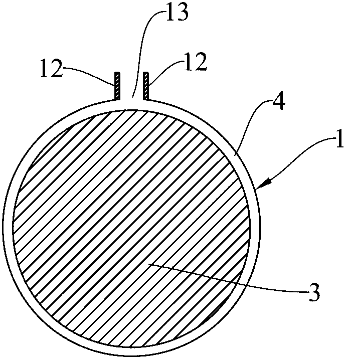 Guide wheel coating mould of silicon wafer cutter