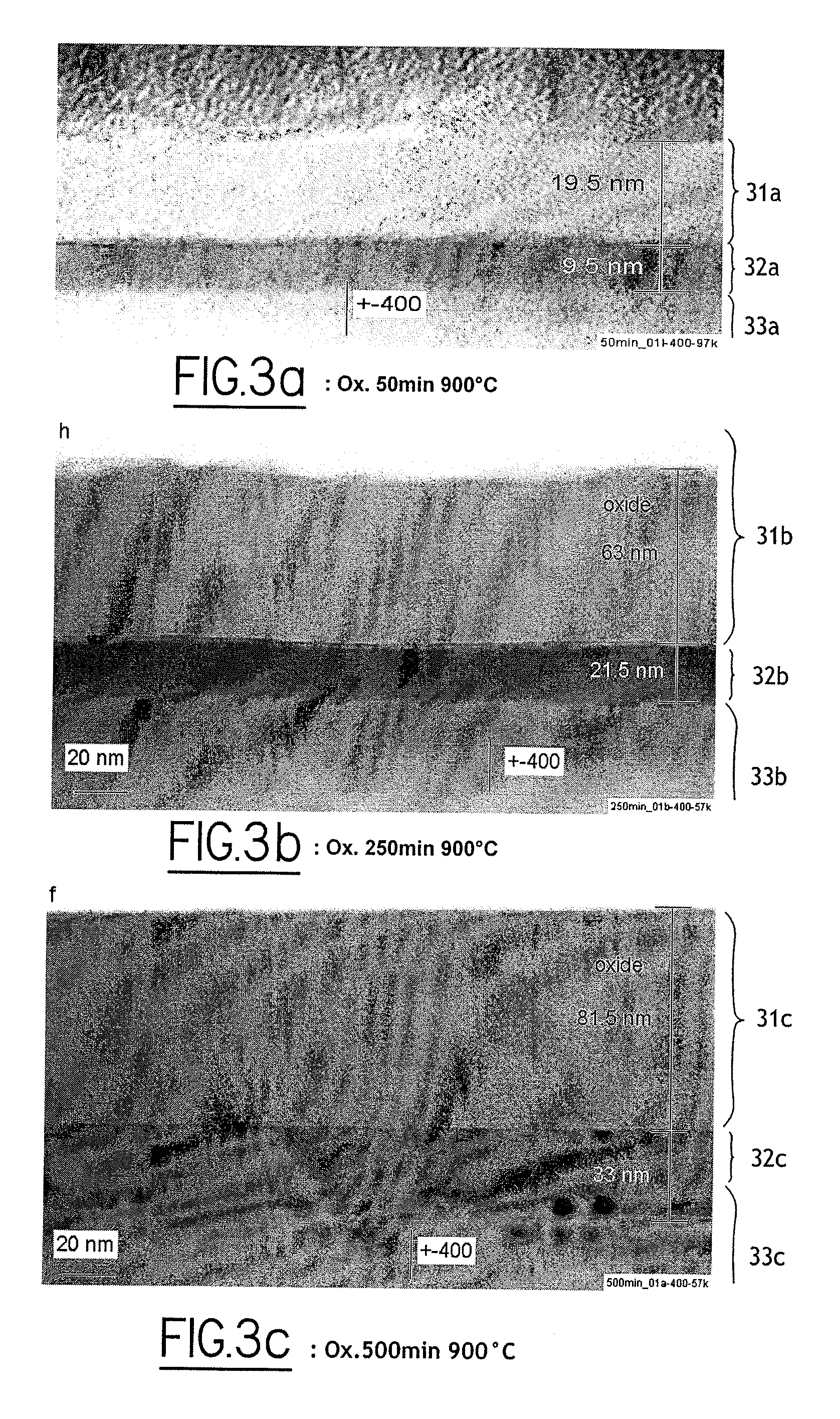 Thermal oxidation of a sige layer and applications thereof