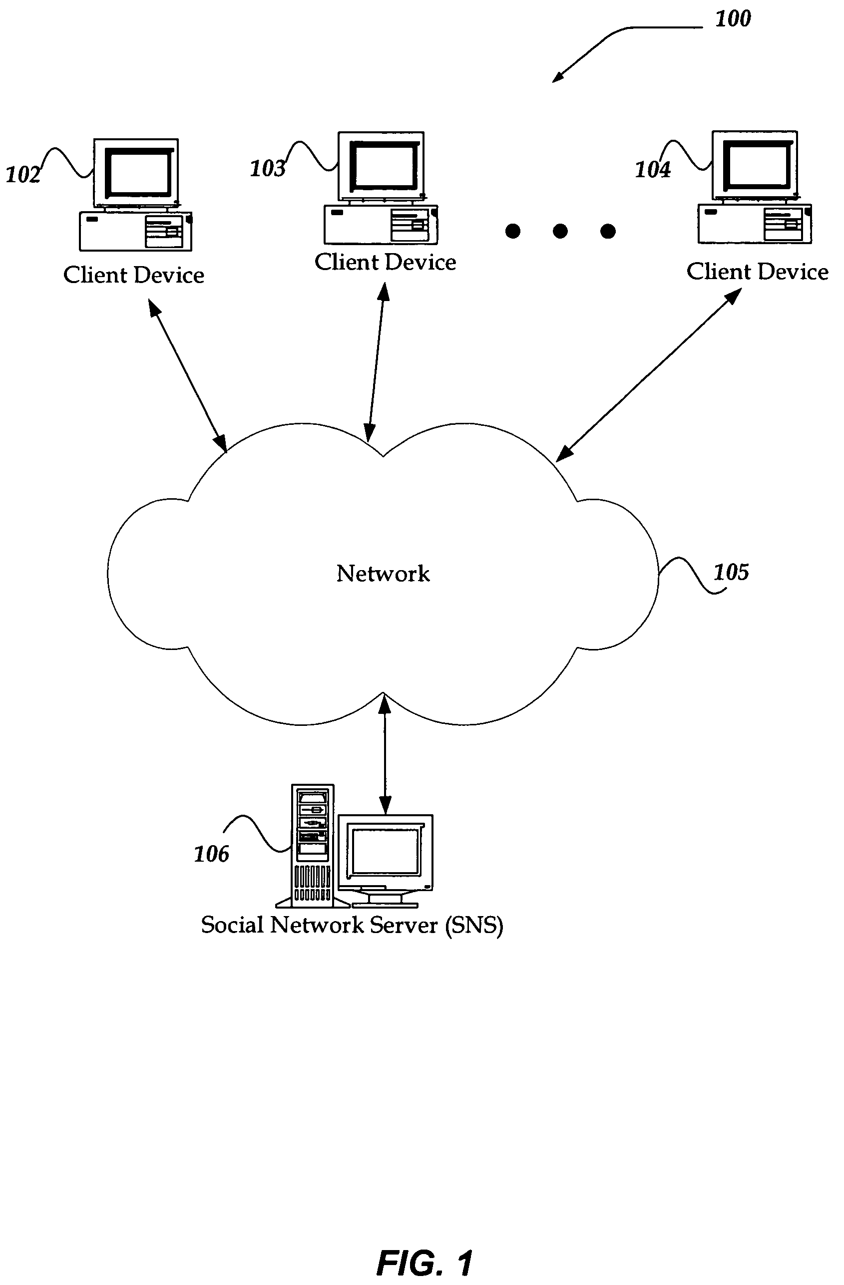 Method and system for customizing views of information associated with a social network user