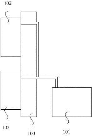 Double-loop separated type refrigeration equipment
