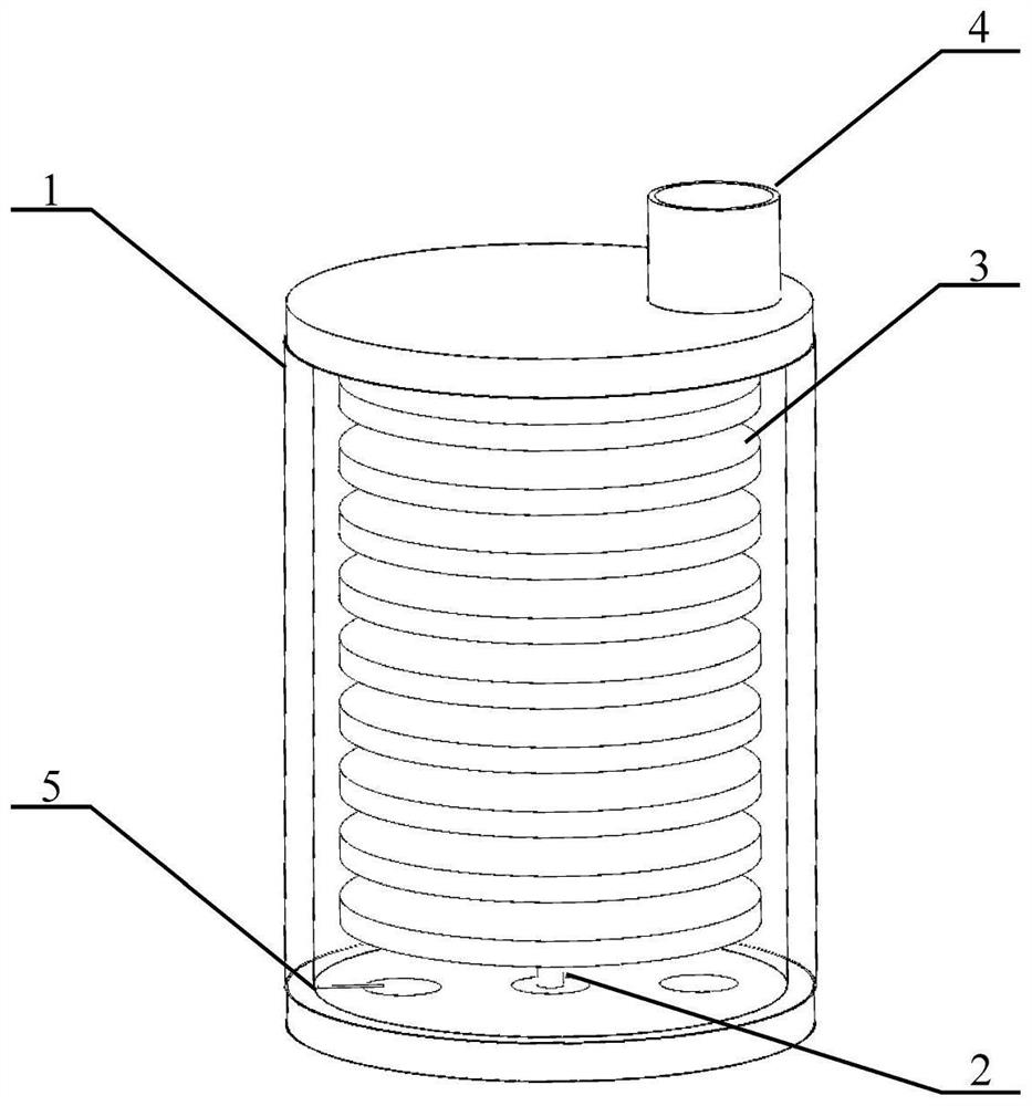 Preparation method of hydrophobic oleophylic polyurethane sponge and oil-water separation device