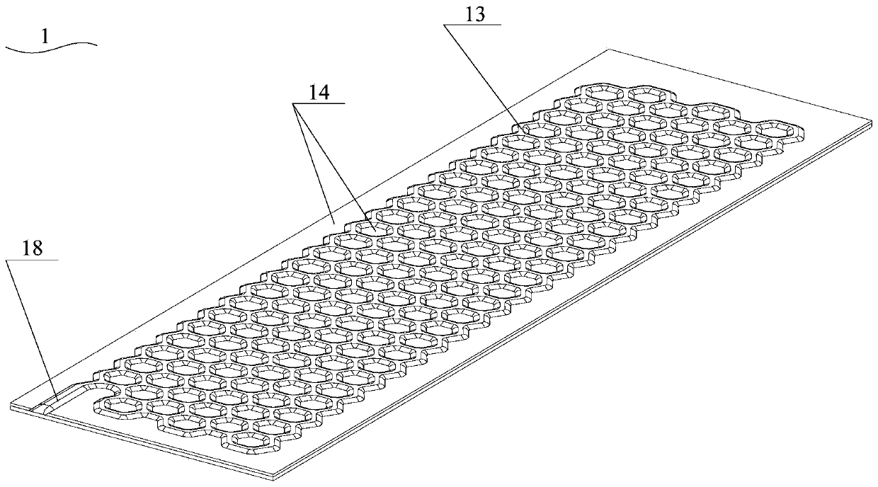 Thermal superconducting plate finned radiator with fins on the surface
