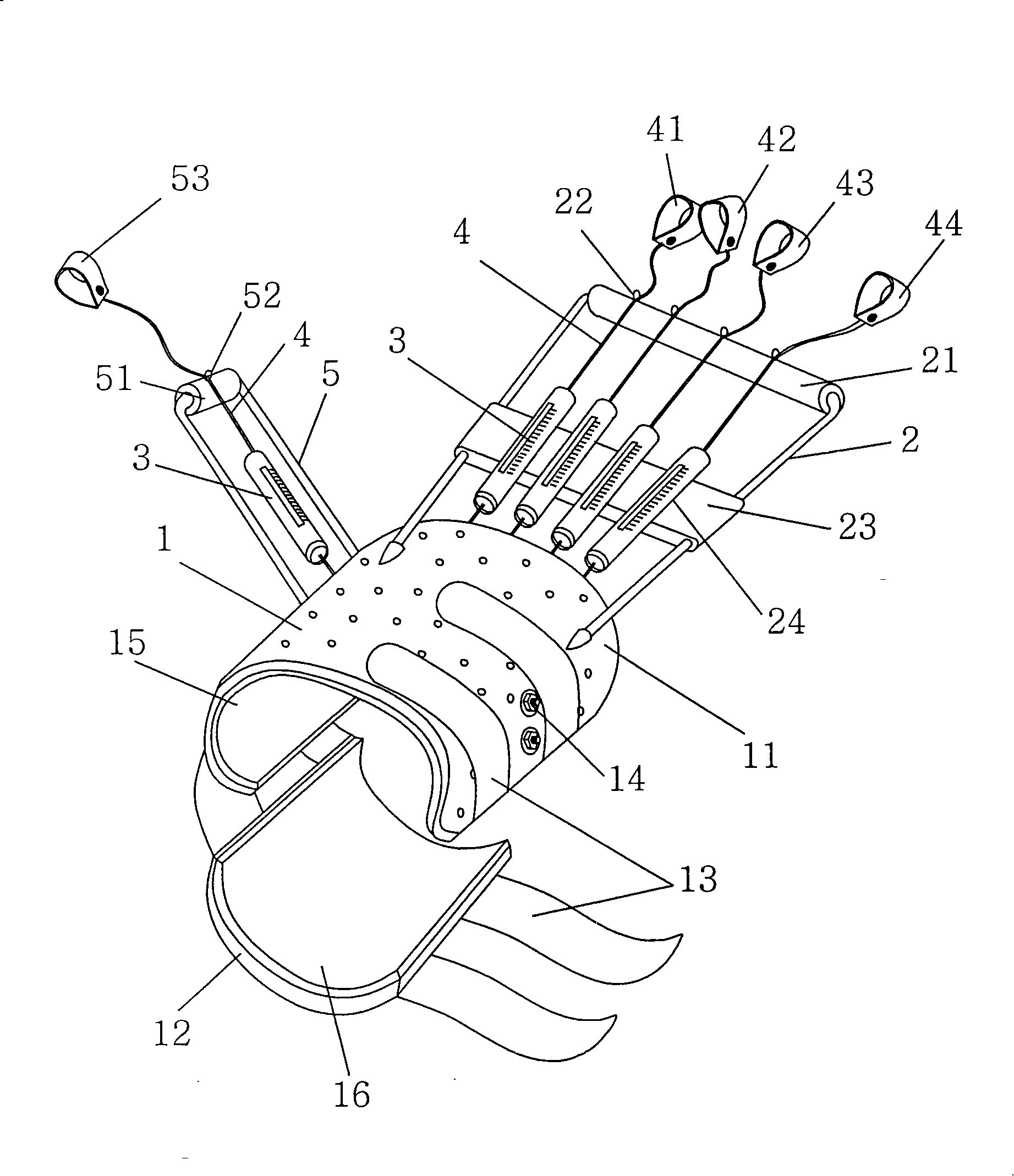 Wrist joints, finger joints mobility metering orthotic device