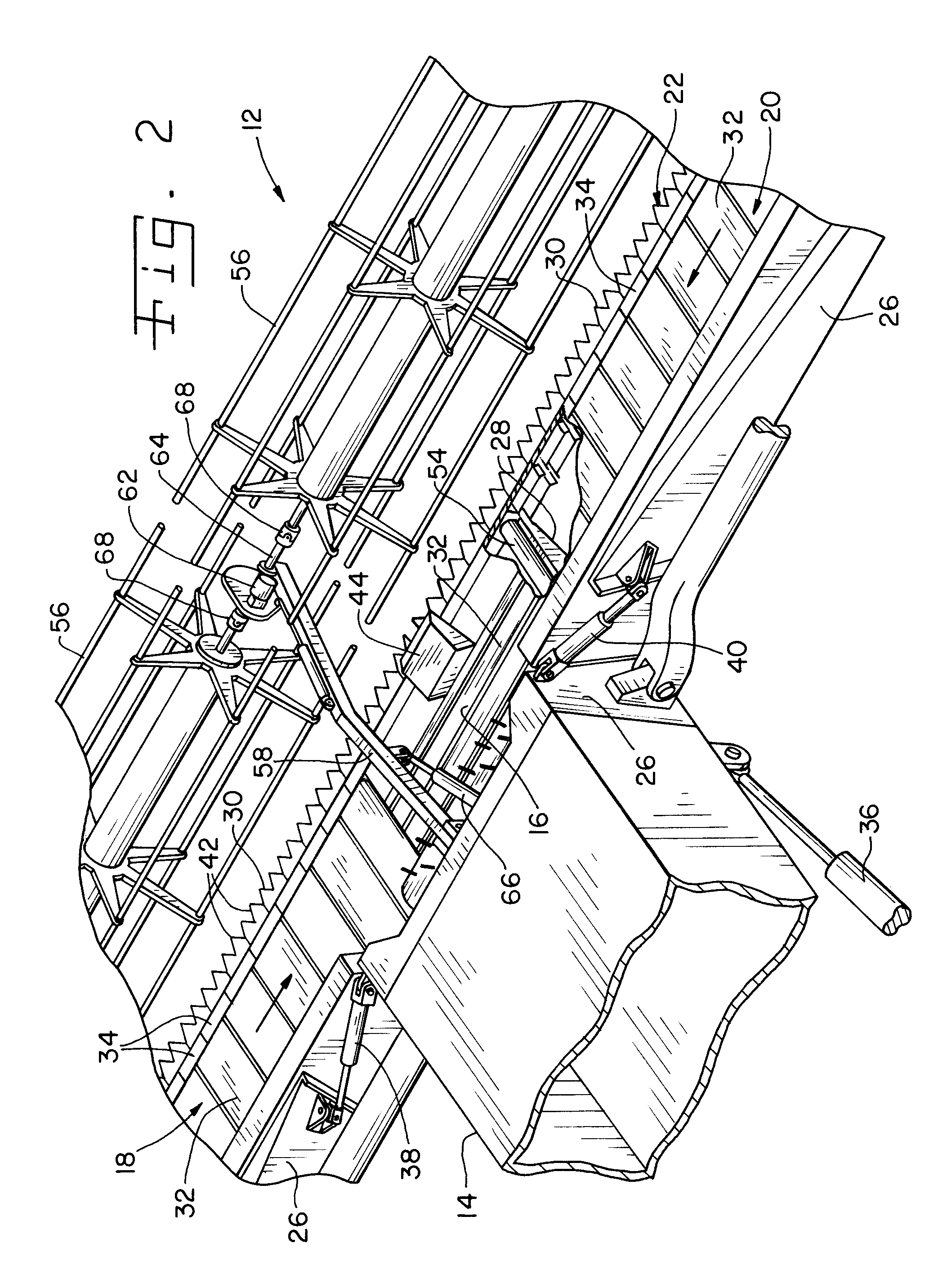 Sectionalized belt guide for draper belt in an agricultural harvesting machine