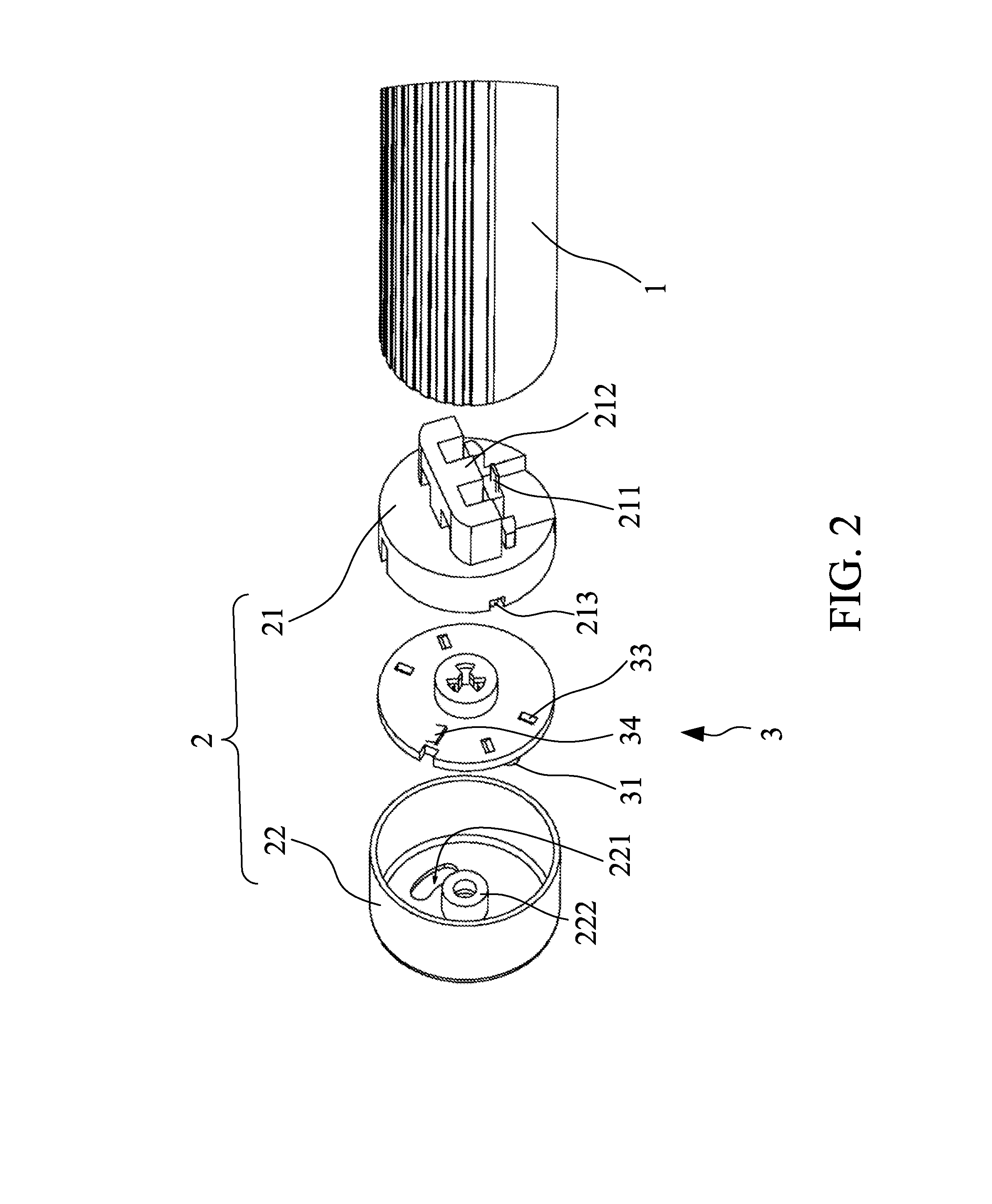 Electric shock proof lamp