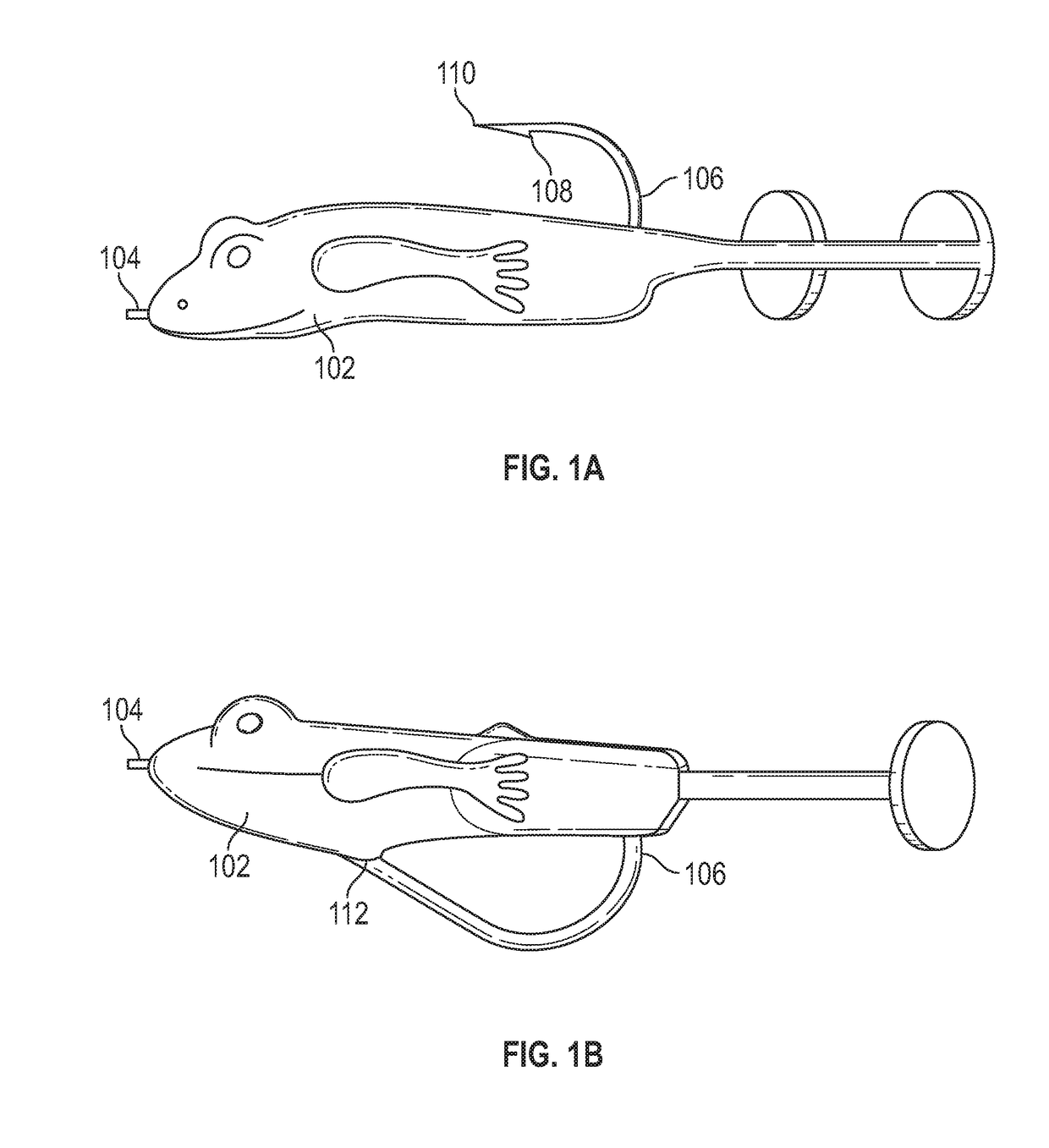 Durable snagless soft-bodied fishing lure