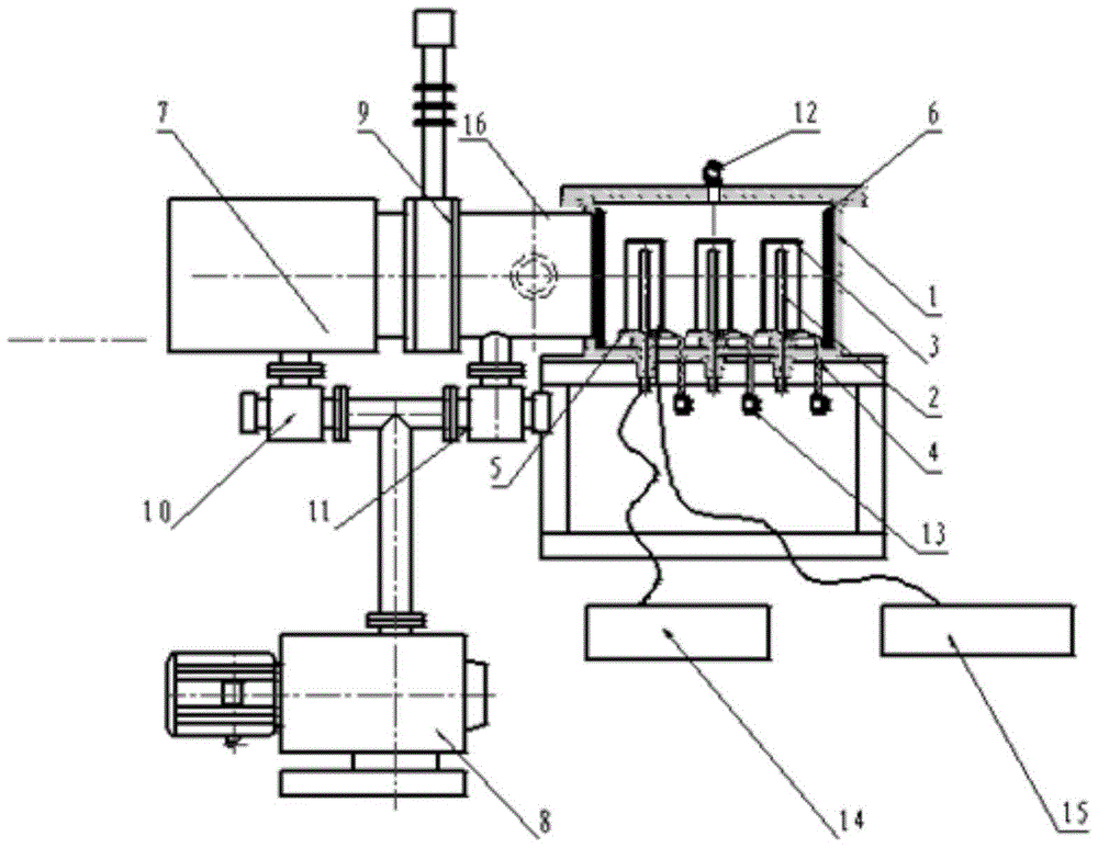 A Diode Sputtering Coating Equipment for Coating the Inner Wall of a Vacuum Cup