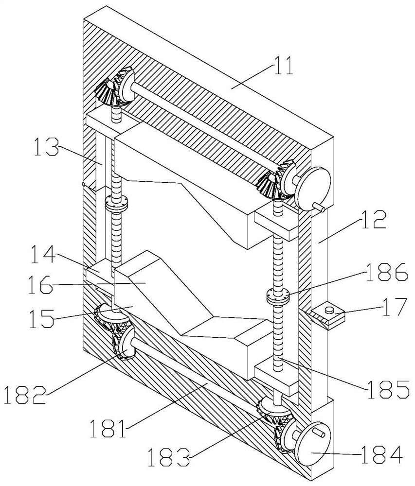 Bonding device with auxiliary clamping butt joint structure for ancient building restoration